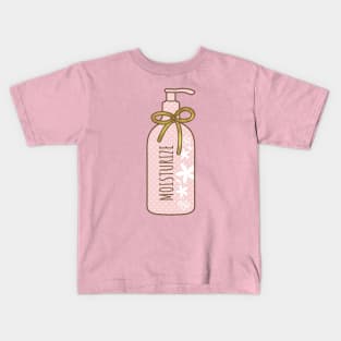 Pink Moisturizer Kids T-Shirt